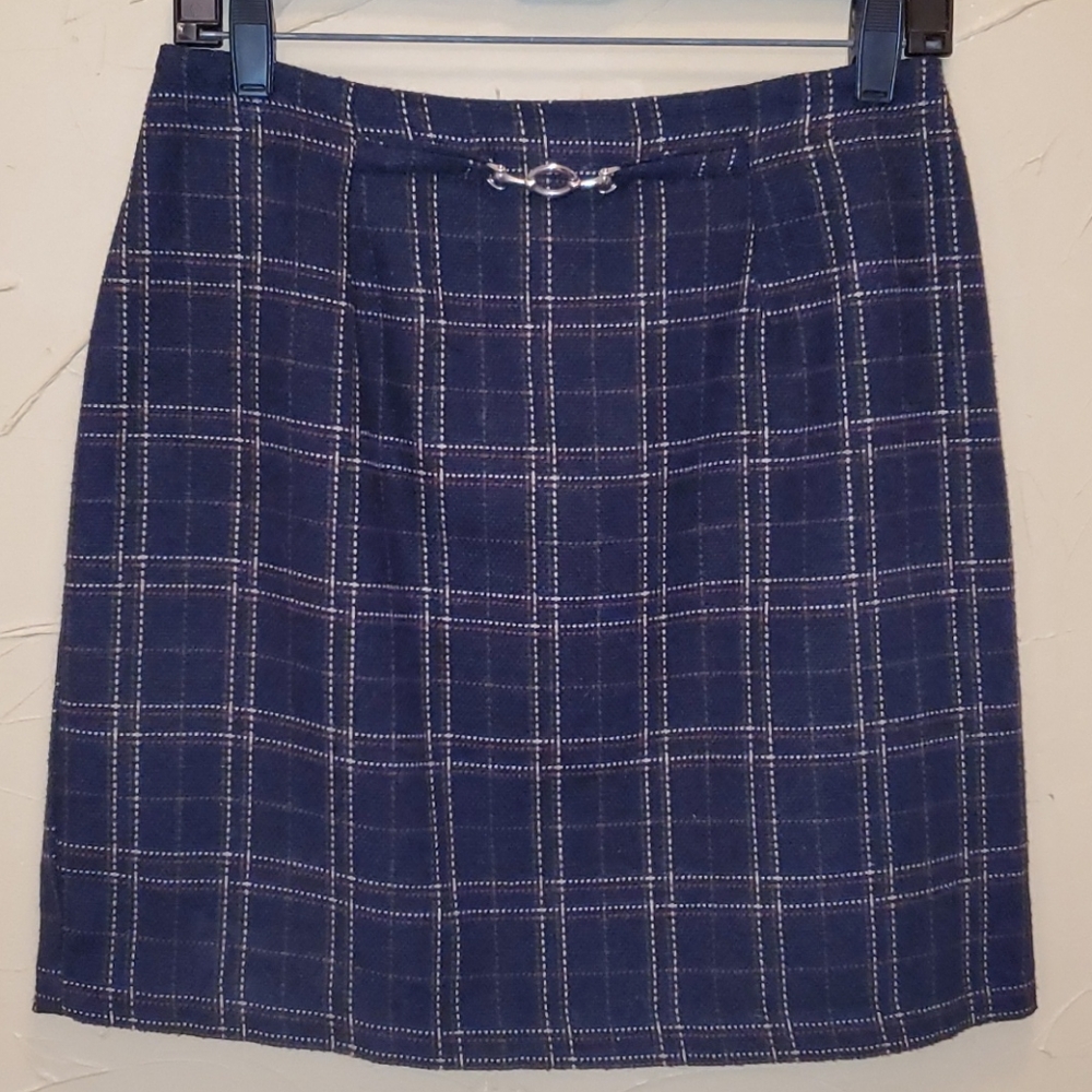 SALE🌞3/$30🌞 NYCC Lined Tweed Skirt Sz 8